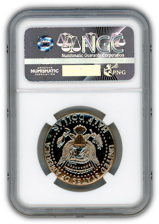 1984 Kennedy Half Dollar Denver - NGC MS64 PL Prooflike