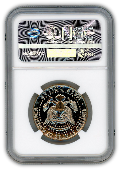 1984 Kennedy Half Dollar Denver - NGC MS64 PL Prooflike
