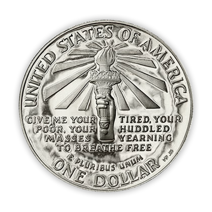 1986 Statue of Liberty 2 pc Proof Set - Original Government Packaging (OGP)