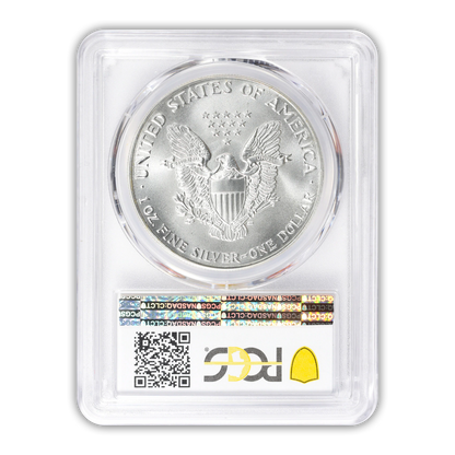 1986 Silver Eagle - Business Strike - PCGS MS70 - CoinsTV