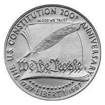 1987 Constitution Silver Dollar San Francisco Proof - Original Government Packaging OGP