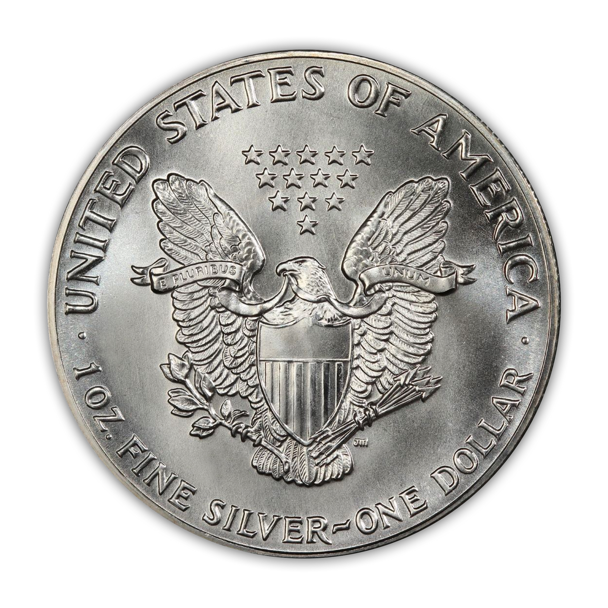 1988 Silver Eagle - Business Strike - Uncirculated - CoinsTV