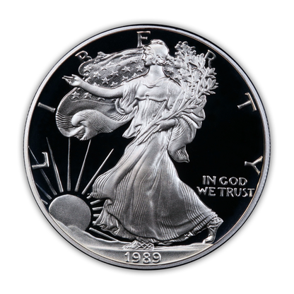 1989 Silver Eagle - San Francisco Proof - Original Government Packaging (OGP)