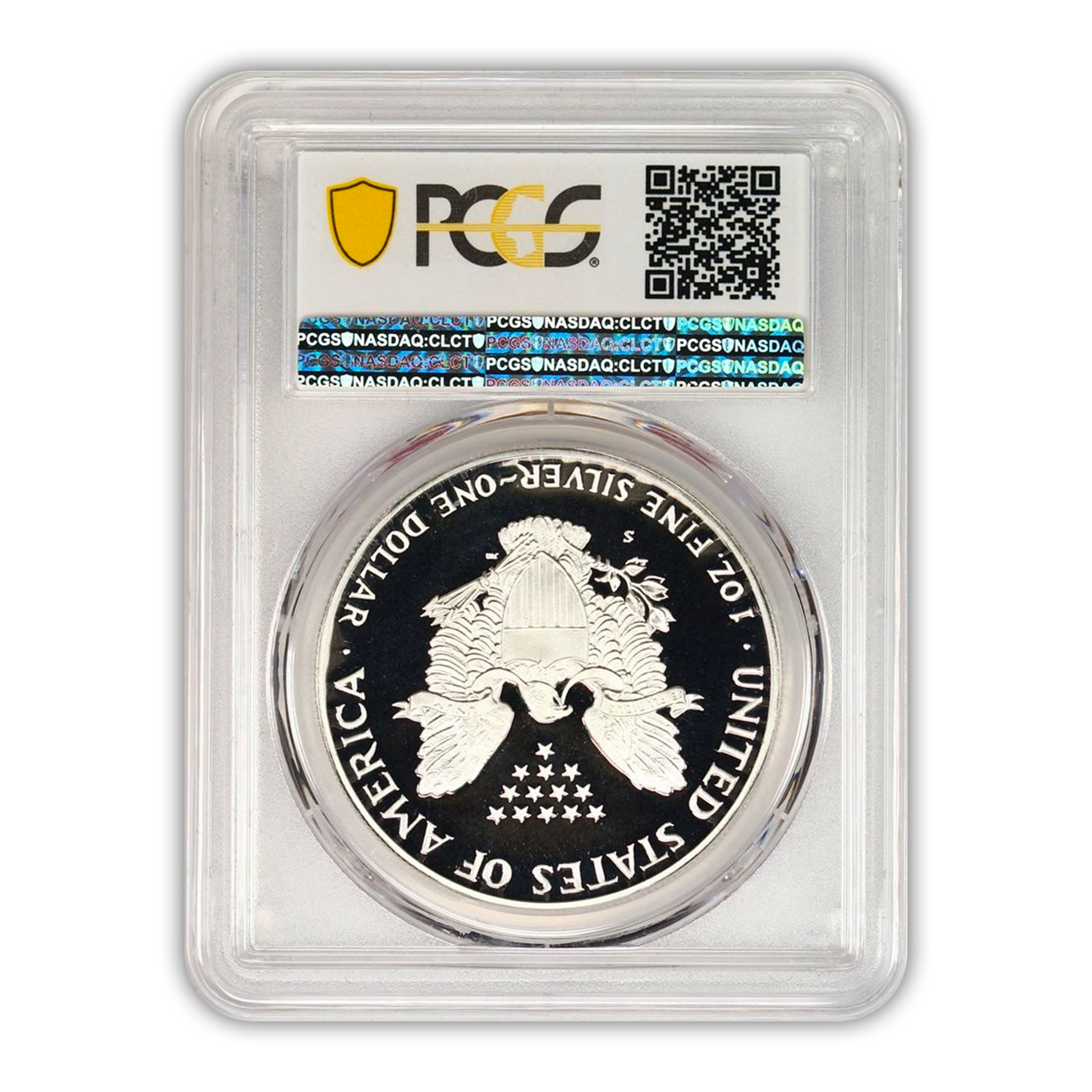 1989 Silver Eagle - Proof - PCGS PR70 - CoinsTV