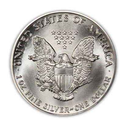 1989 Silver Eagle - Business Strike - Uncirculated - CoinsTV