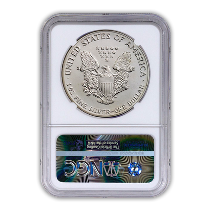 1989 Silver Eagle - Business Strike - NGC MS70 - CoinsTV