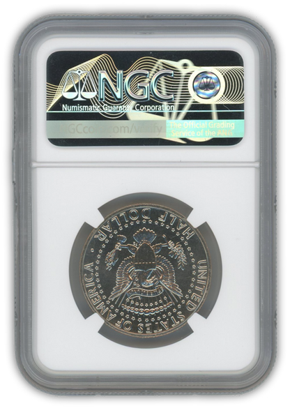 1990 Kennedy Half Dollar Denver - NGC MS66 PL Prooflike