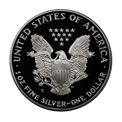 1990 Silver Eagle - San Francisco Proof - Original Government Packaging (OGP)
