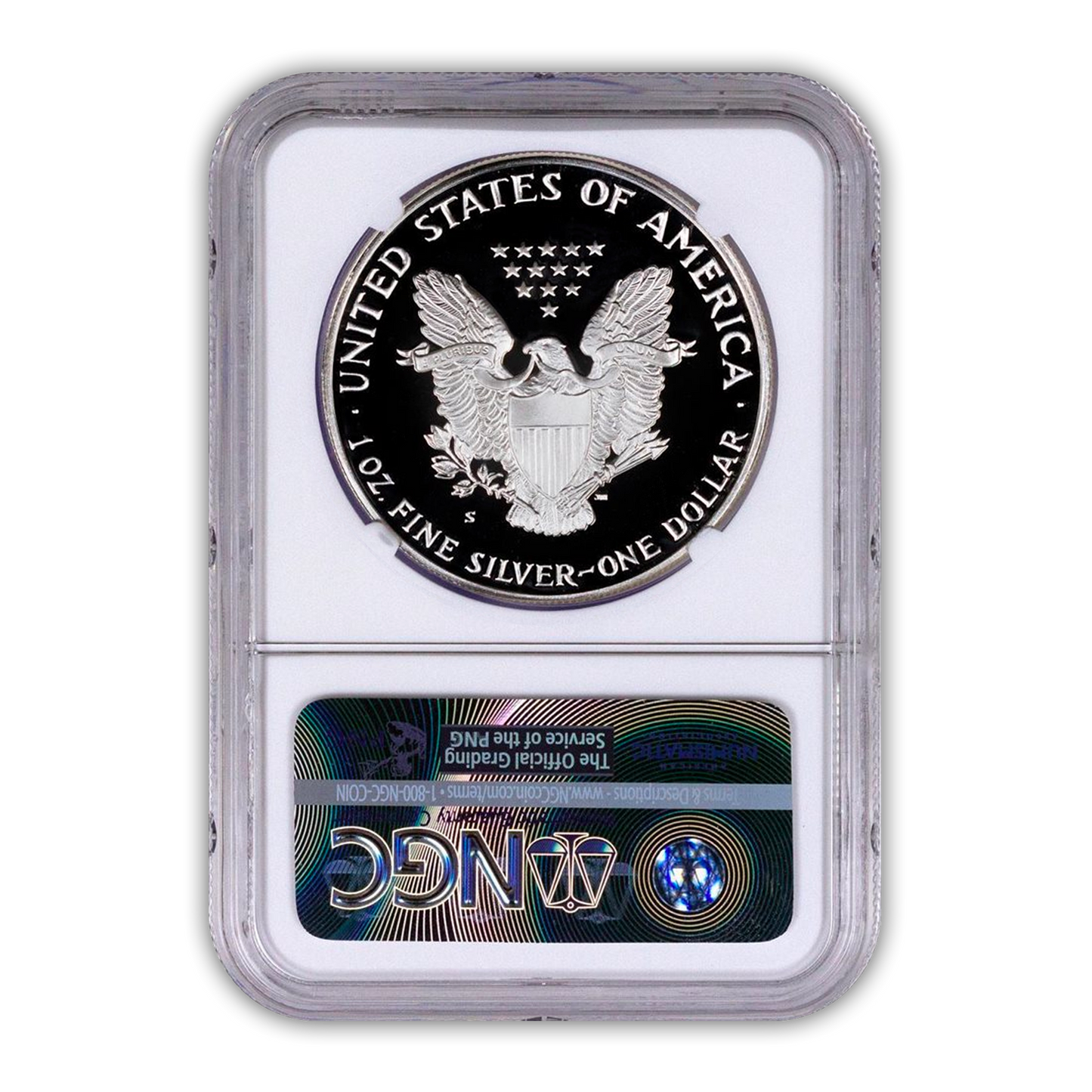 1990 Silver Eagle - Proof - NGC PF70 - CoinsTV