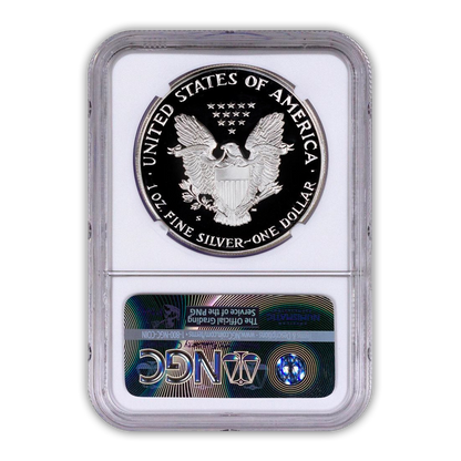 1990 Silver Eagle - Proof - NGC PF70 - CoinsTV
