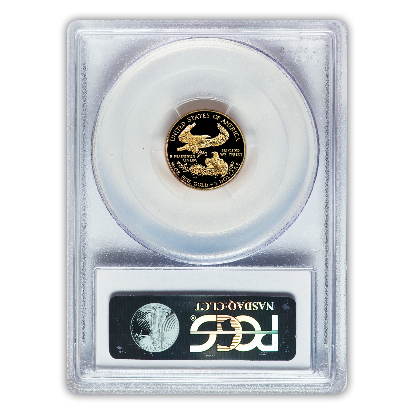1990 $5 Gold Eagle - 1/10th oz - Philadelphia Proof - PCGS PR70