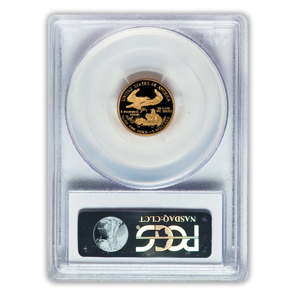 1991 $5 Gold Eagle - 1/10th oz - Philadelphia Proof - PCGS PR70