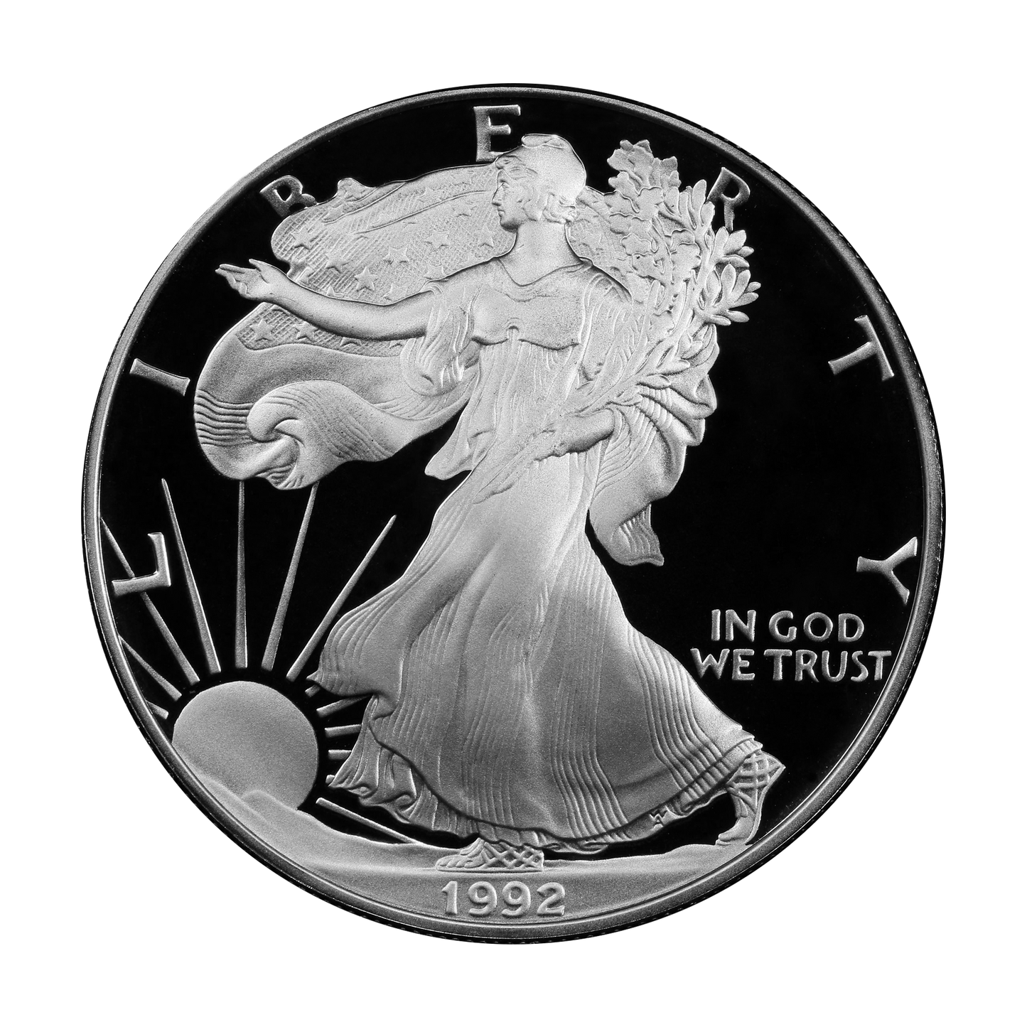 1992 Silver Eagle - San Francisco Proof - Original Government Packaging (OGP)
