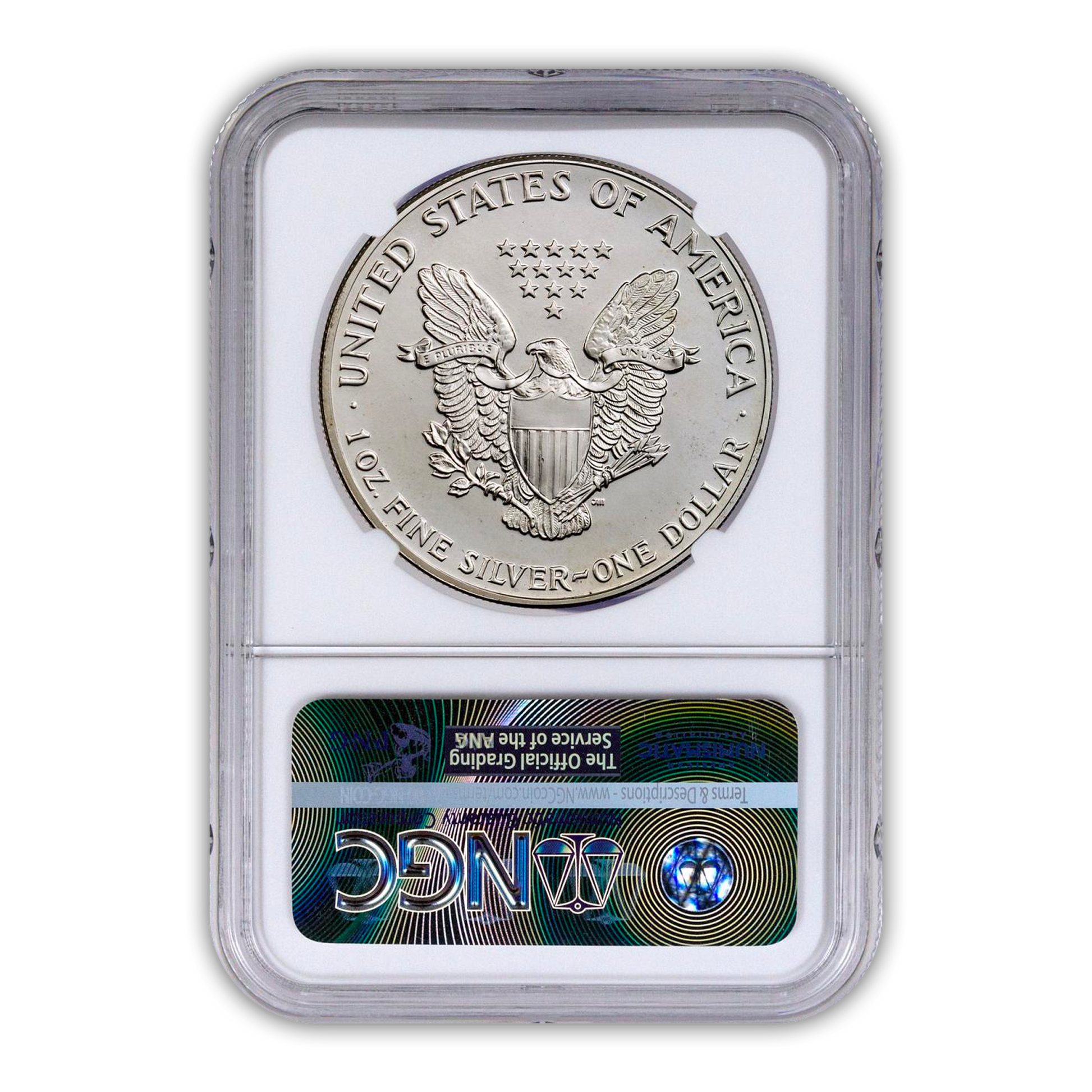 1992 Silver Eagle - Business Strike - NGC MS70 - CoinsTV