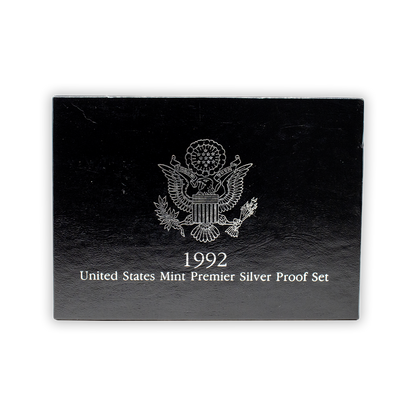 1992 Premier Silver Proof Set - 5 Coins