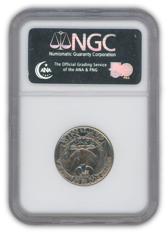 1992 Washington Quarter Denver- NGC MS65 PL Prooflike