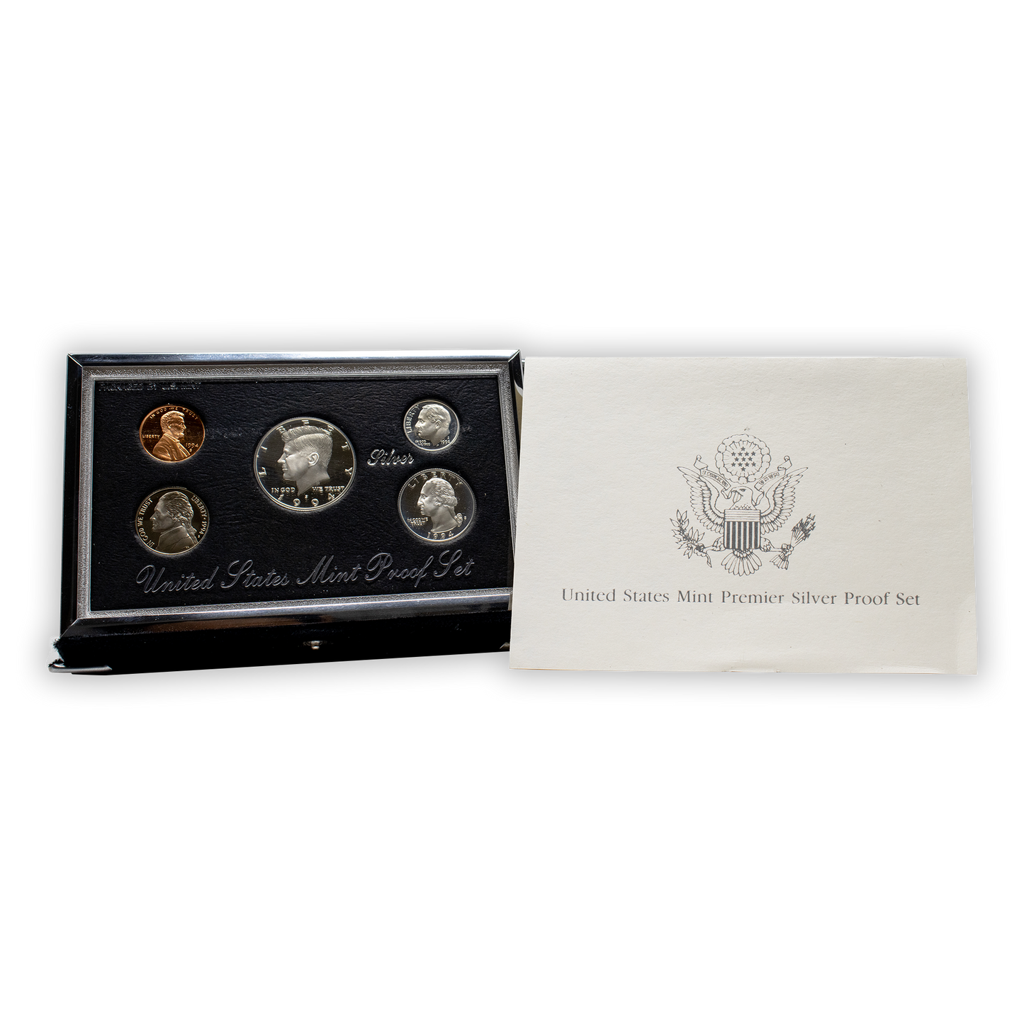 1994 Premier Silver Proof Set - 5 Coins