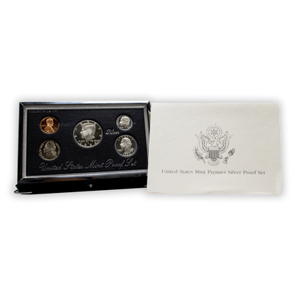 1994 Premier Silver Proof Set - 5 Coins