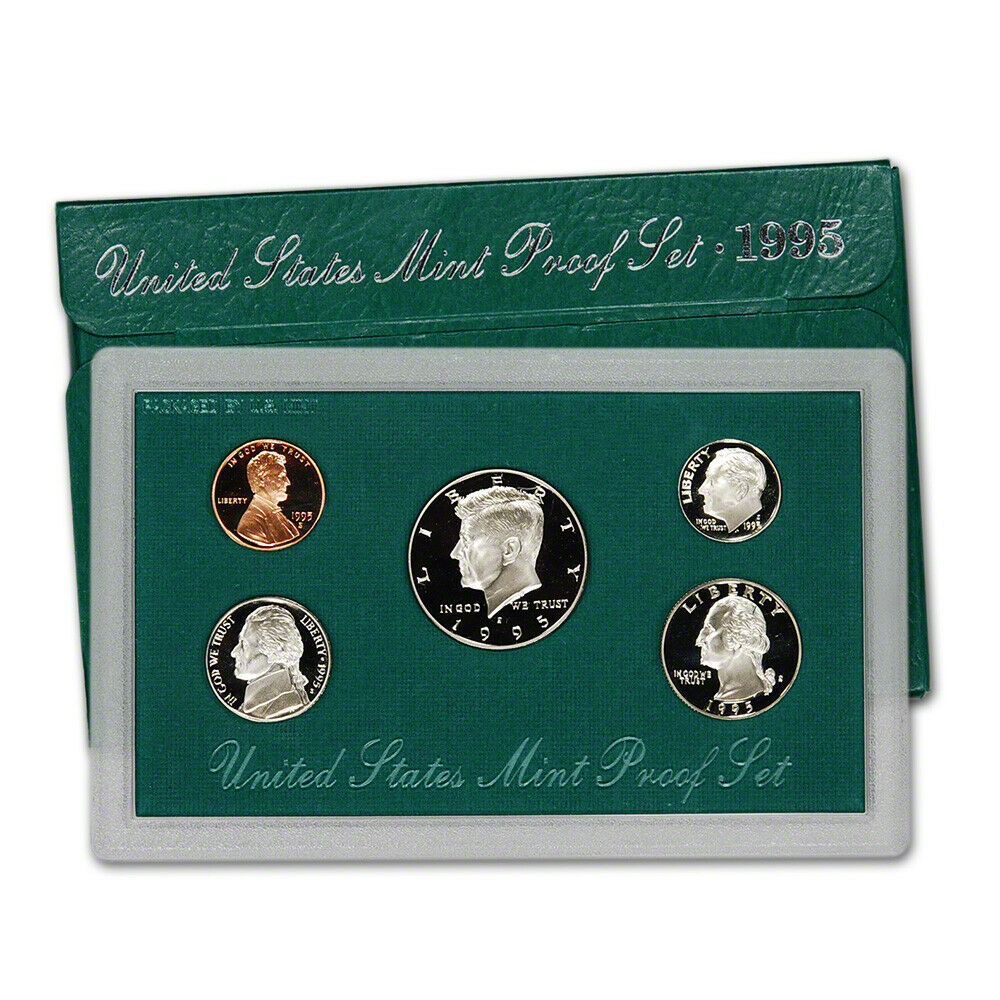 1995 US Proof Set - 5 Coins