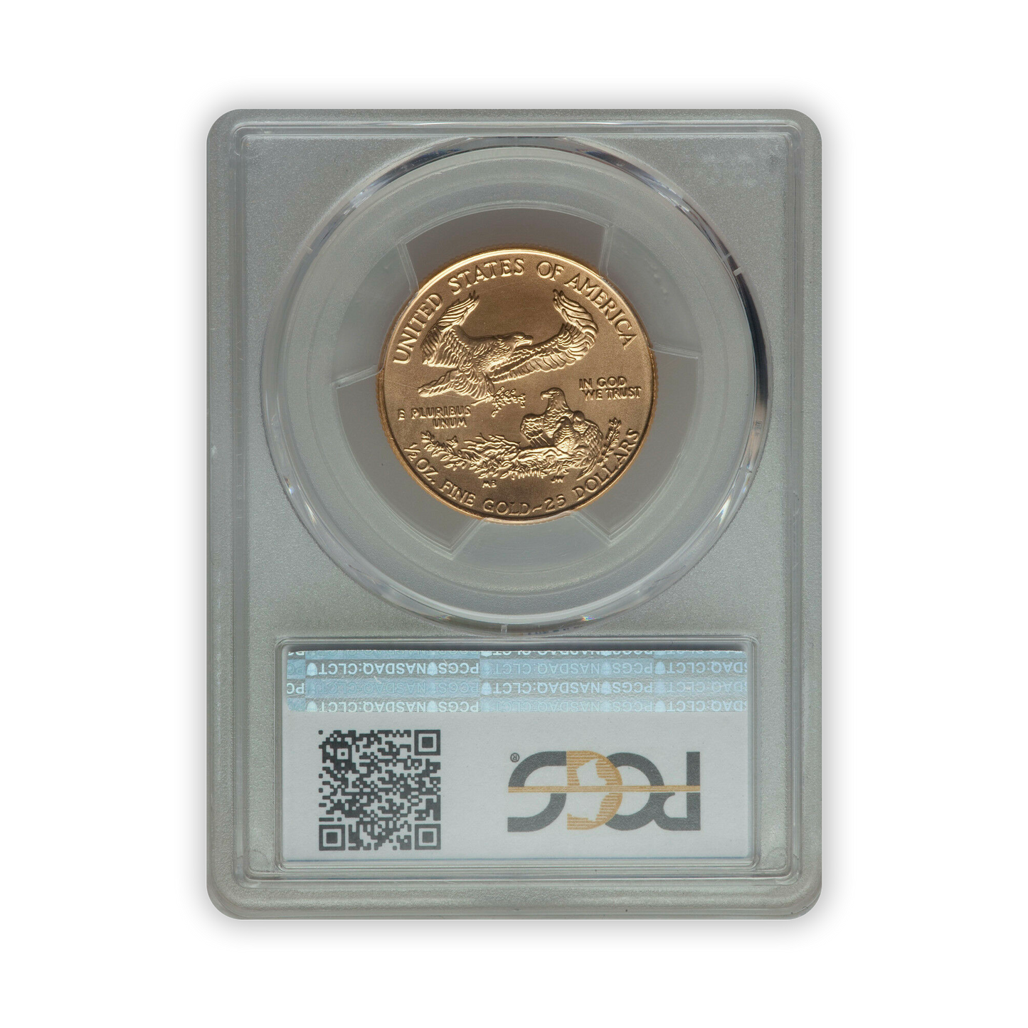 1995 $25 Gold Eagle - 1/2 oz West Point PCGS MS70