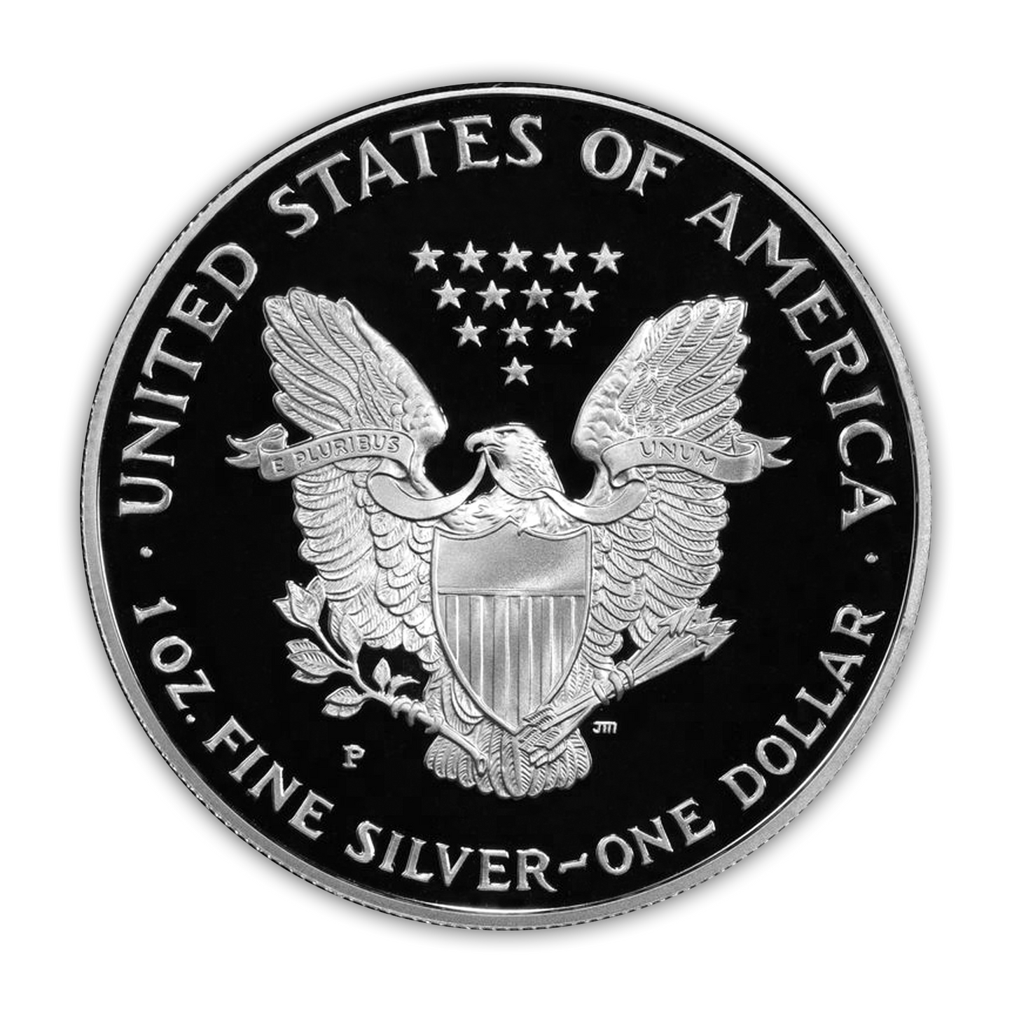 1996 Silver Eagle - Philadelphia Proof - Original Government Packaging (OGP)