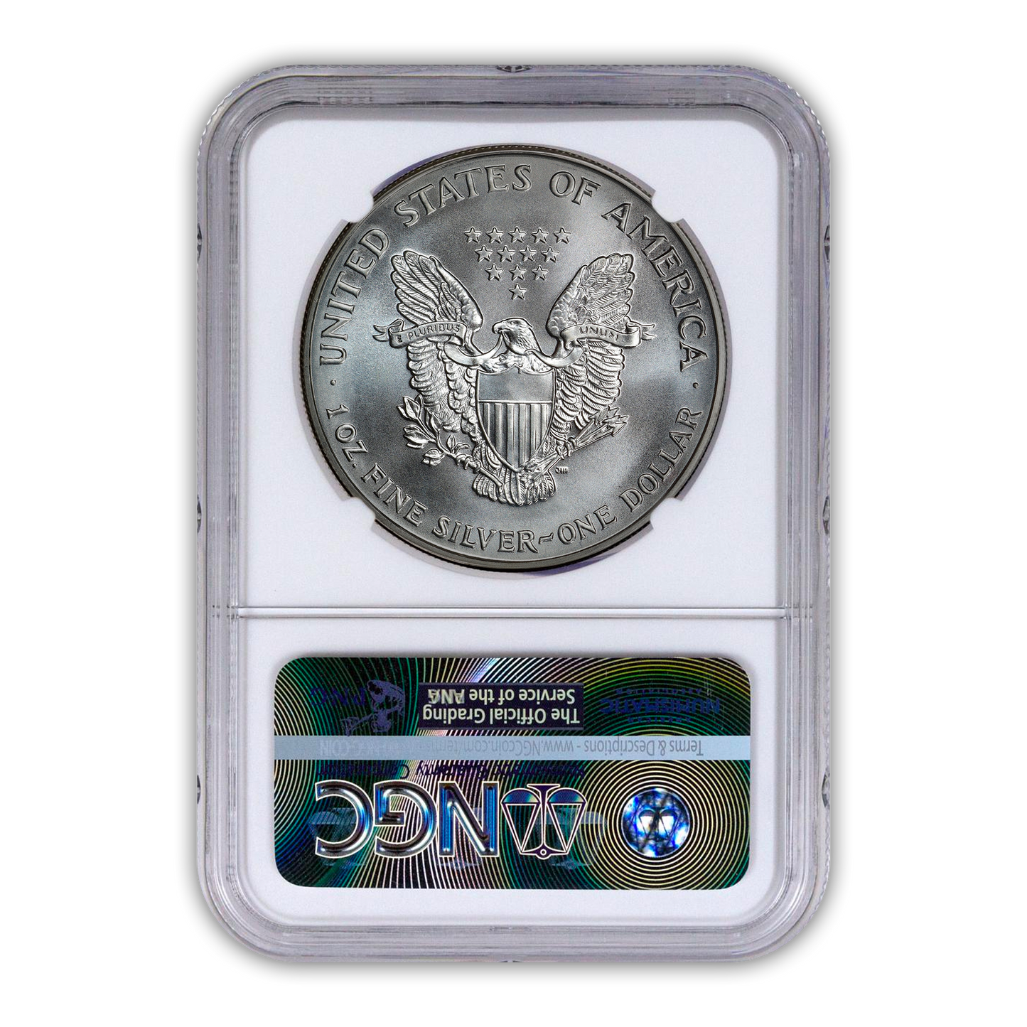 1996 Silver Eagle - Business Strike - NGC MS70 - CoinsTV