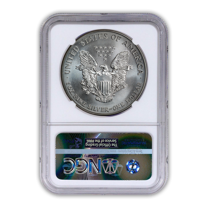 1996 Silver Eagle - Business Strike - NGC MS70 - CoinsTV