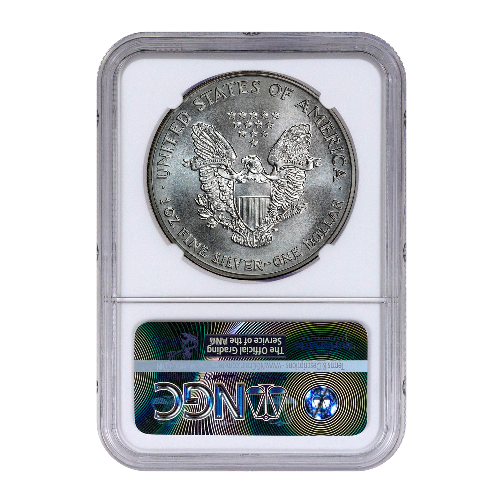 1997 Silver Eagle - Business Strike - NGC MS70 - CoinsTV