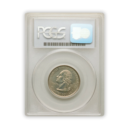 1999 Delaware Quarter Dollar Philadelphia - 180 Rotated Dies - PCGS AU58