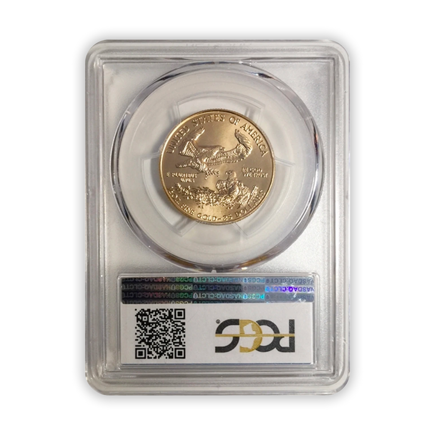 1999 $25 Gold Eagle 1/2 oz - PCGS MS70