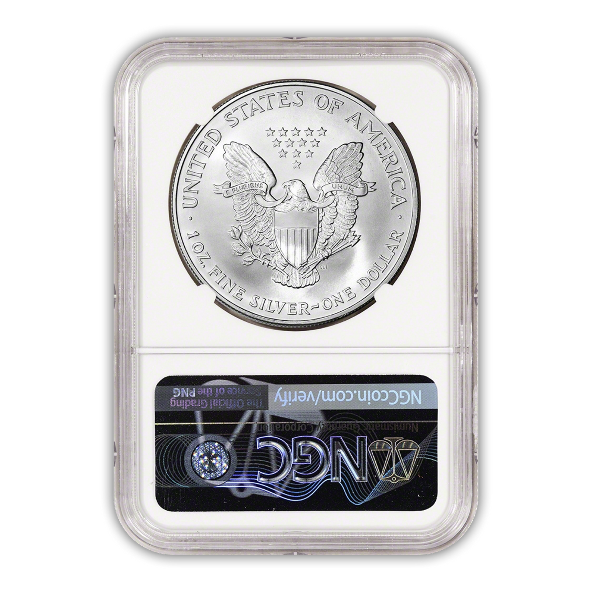 2000 Silver Eagle - Business Strike - NGC MS70 - CoinsTV