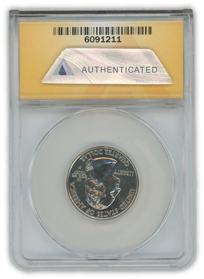 2000 South Carolina Quarter Dollar Philadelphia - ANACS MS67 PL Prooflike