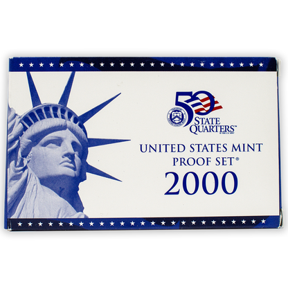 2000 US Proof Set - 10 Coins