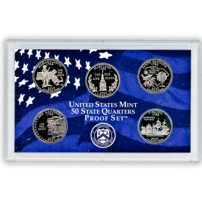 2000 US Proof Set - 10 Coins