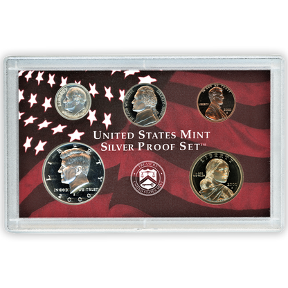 2000 Silver Proof Set - 10 Coins