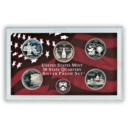 2000 Silver Proof Set - 10 Coins