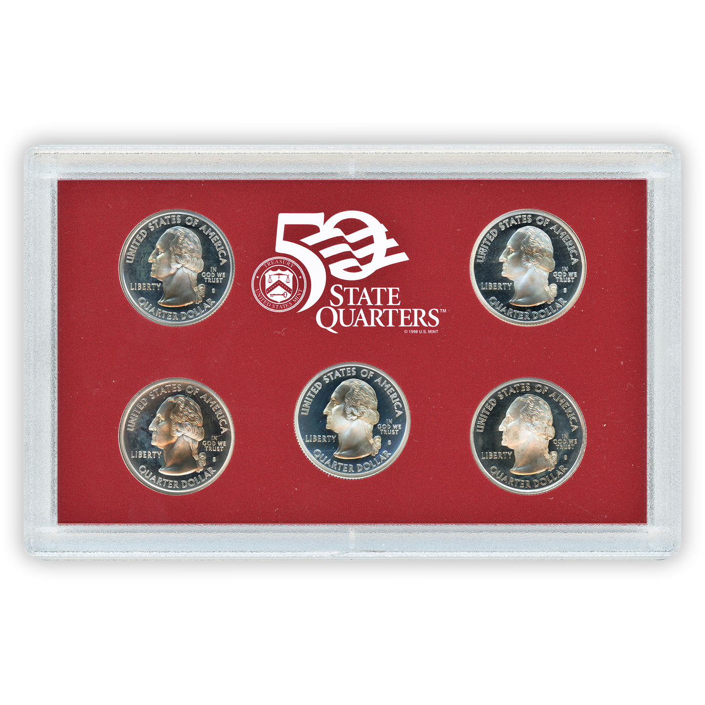 2000 Silver Proof Set - 10 Coins
