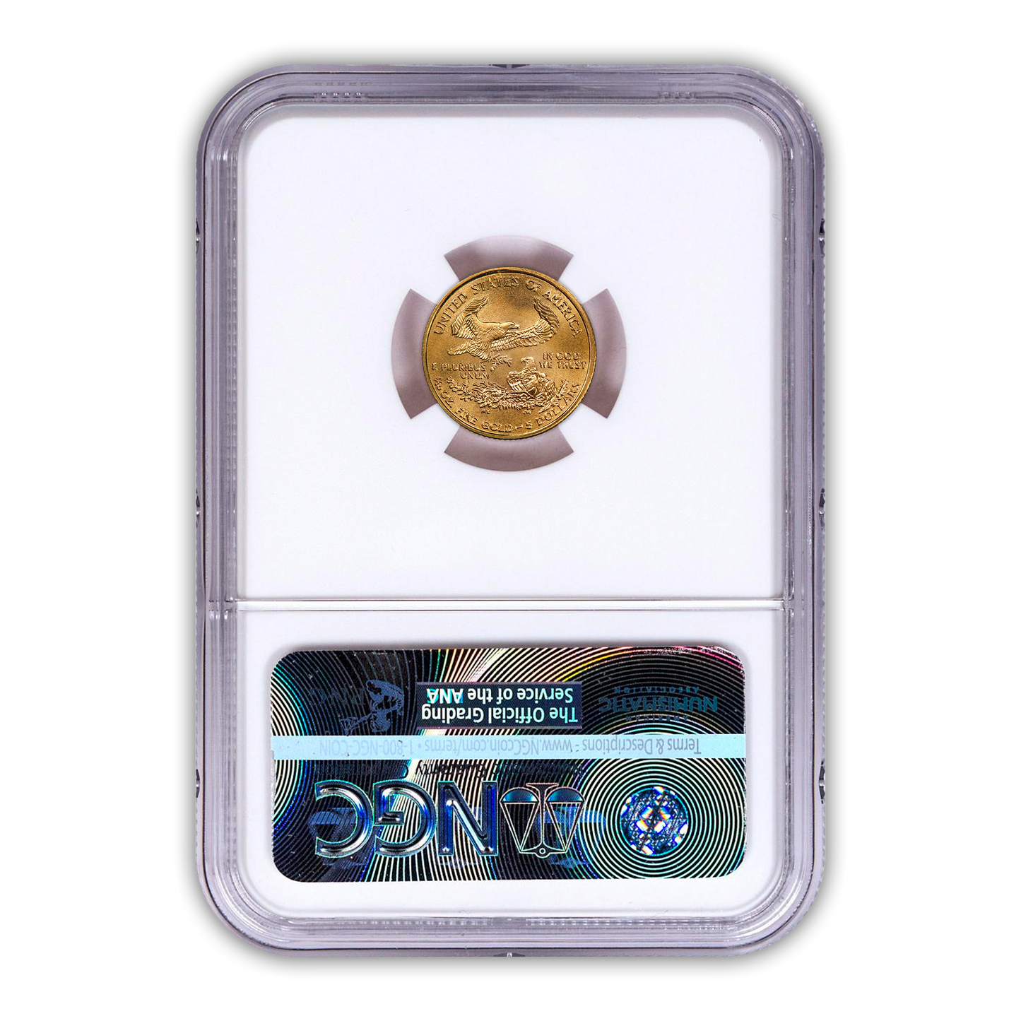 2000 $5 Gold Eagle - 1/10th oz NGC MS70