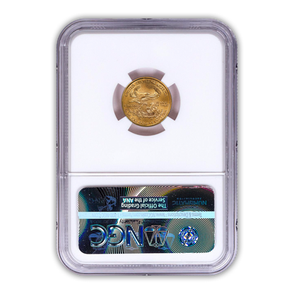 2000 $5 Gold Eagle - 1/10th oz NGC MS70