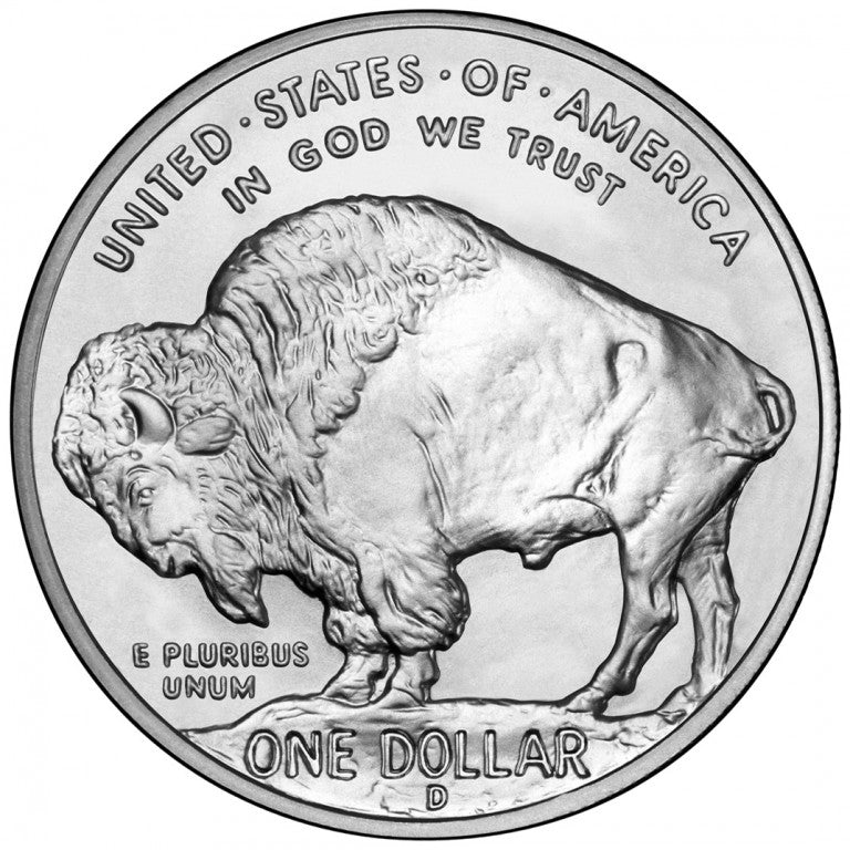 2001 American Buffalo Commemorative Silver Dollar
