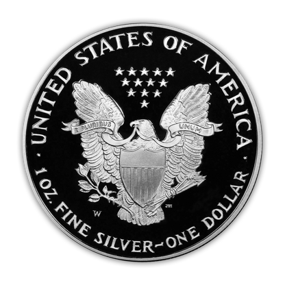 2001 Silver Eagle - West Point Proof - Original Government Packaging (OGP)