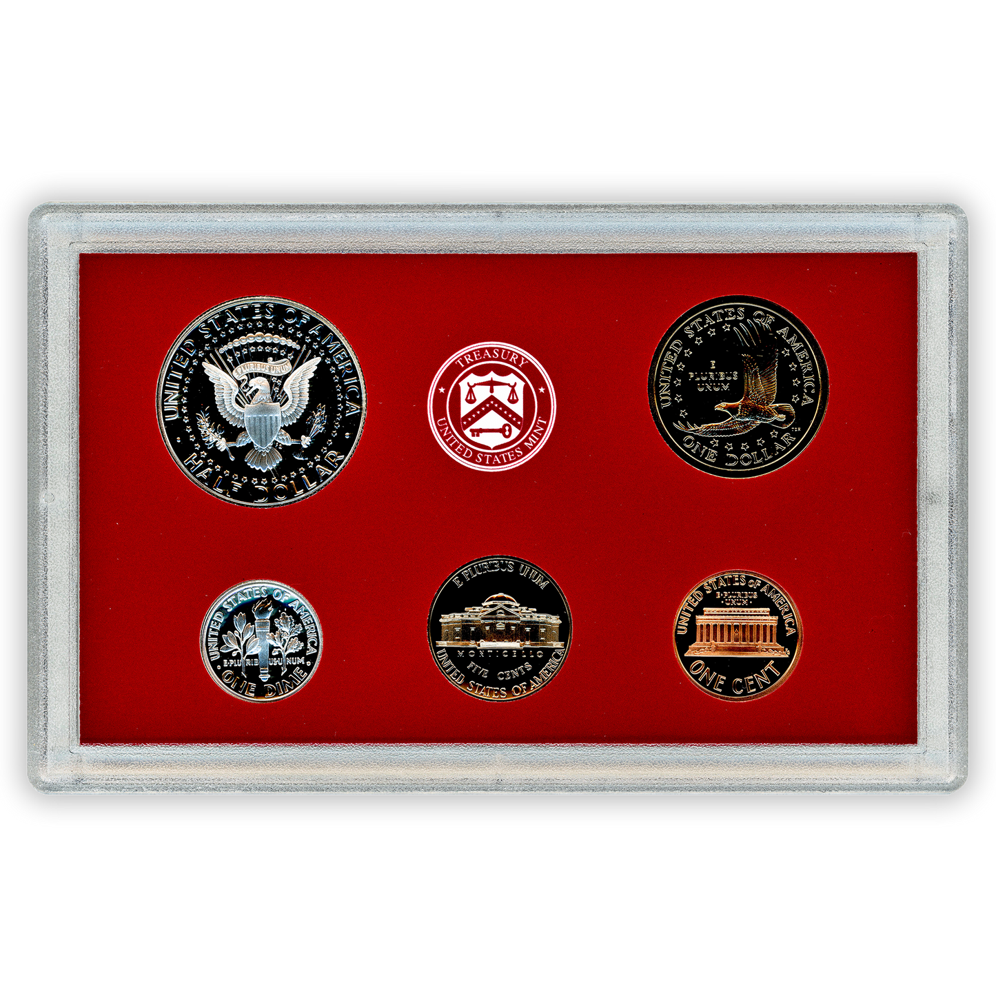 2001 Silver Proof Set - 10 Coins