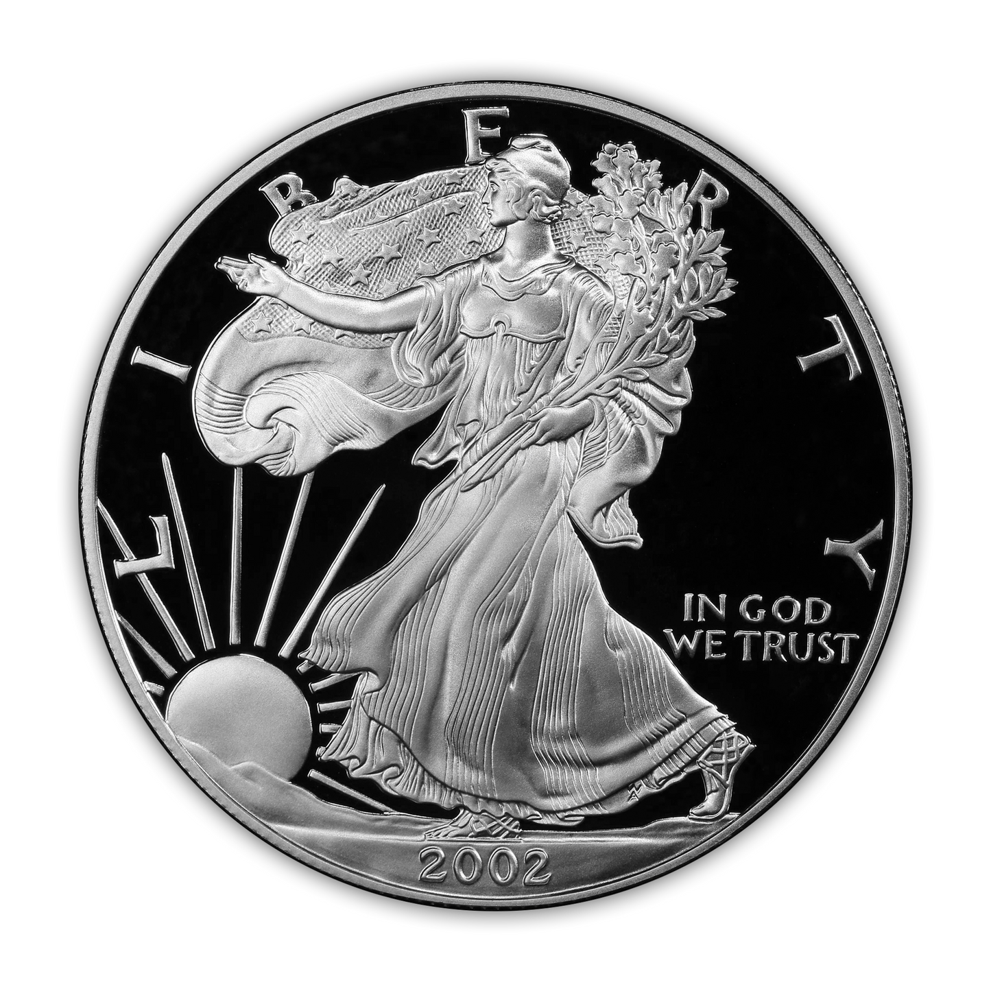 2002 Silver Eagle - West Point Proof - Original Government Packaging (OGP)