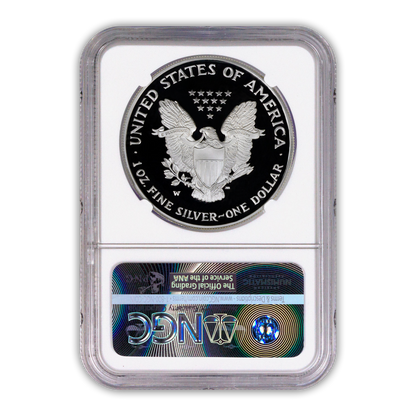 2002 Silver Eagle - Proof - NGC PF70 - CoinsTV