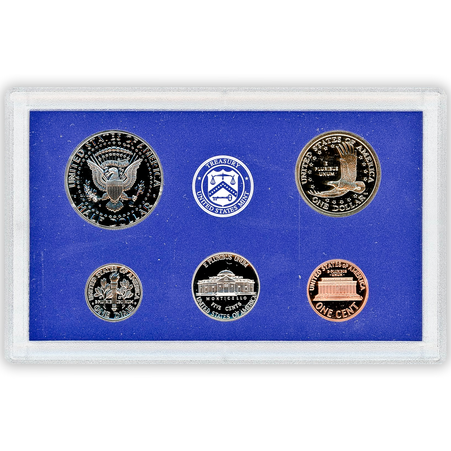 2002 US Proof Set - 10 Coins