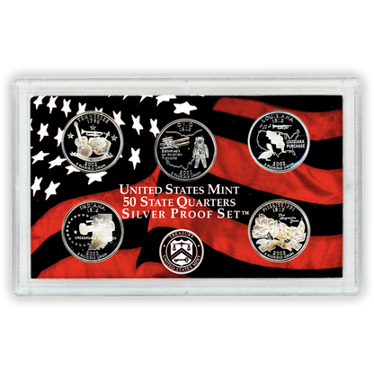 2002 Silver Proof Set - 10 Coins