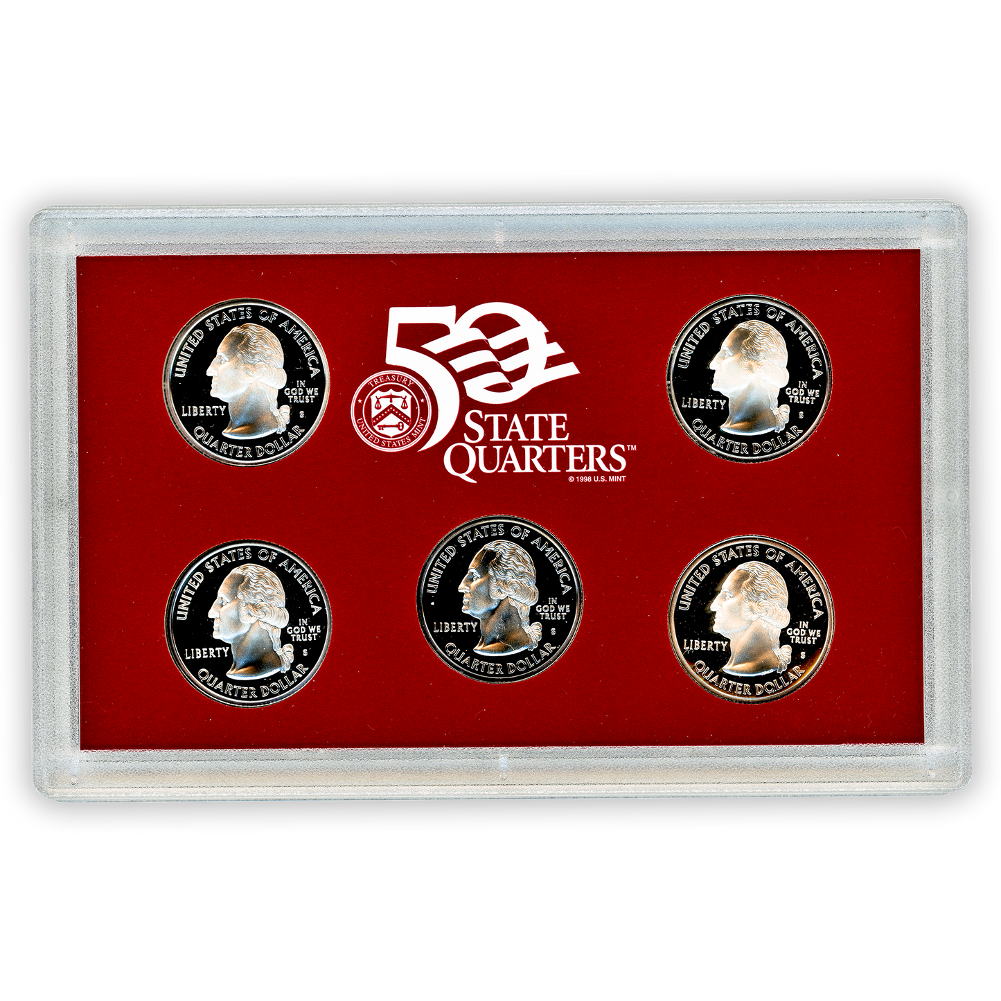 2002 Silver Proof Set - 10 Coins