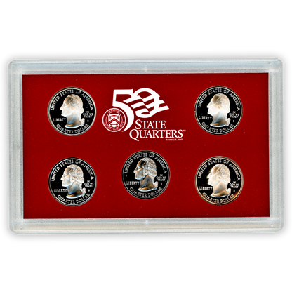 2002 Silver Proof Set - 10 Coins