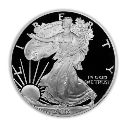 2003 Silver Eagle - West Point Proof - Original Government Packaging (OGP)