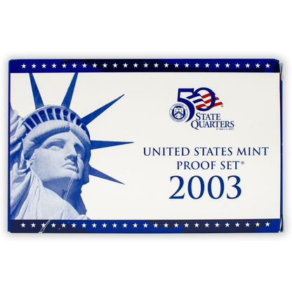 2003 US Proof Set - 10 Coins